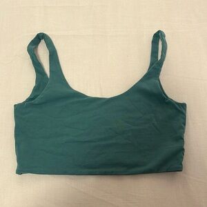 Cropped green tank